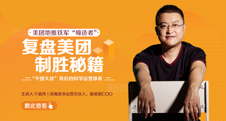干嘉伟：复盘美团制胜秘籍，千团大战背后的科学运营体系（19节视频课）-网赚36计