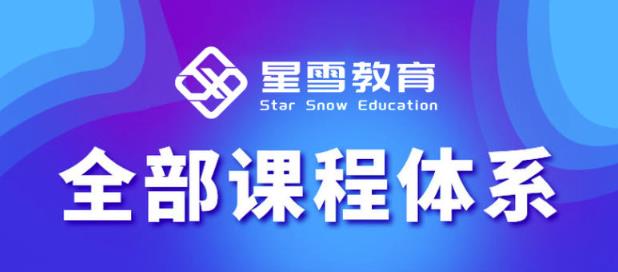 星雪教育淘系高级班，更全的运营提升方案，零基础由浅入深，店铺最新玩法-网赚36计