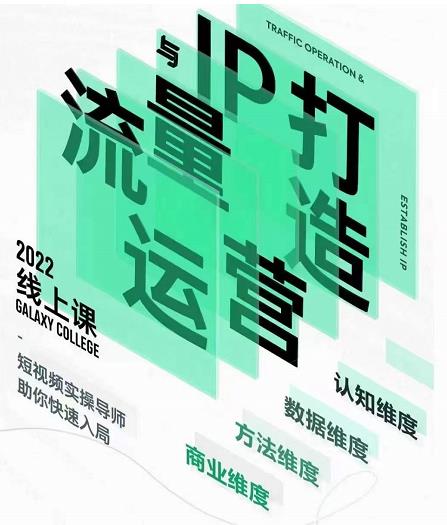 大蓝流量运营&个人ip打造课，短视频带货/爆款文案/流量运营/直播入门/镜头变现/流量商业-网赚36计