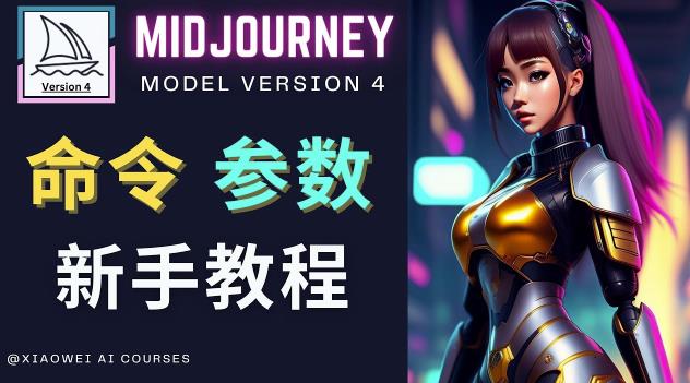 Midjourney新手入门教程，轻松创作顶级图像，命令参数-新手教程-网赚36计