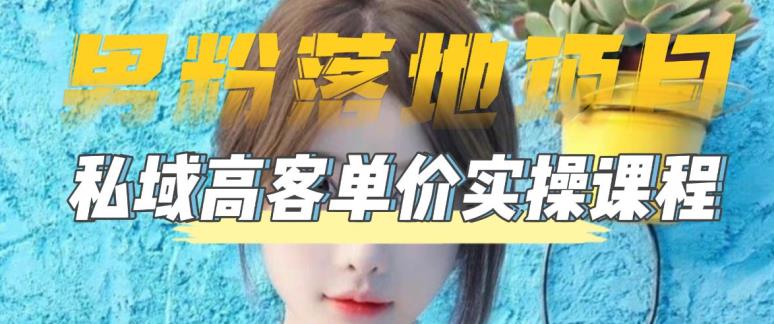 【男粉落地项目】零基础玩转男粉短视频转私域日产500+，2023男粉高客单价实操教程-网赚36计