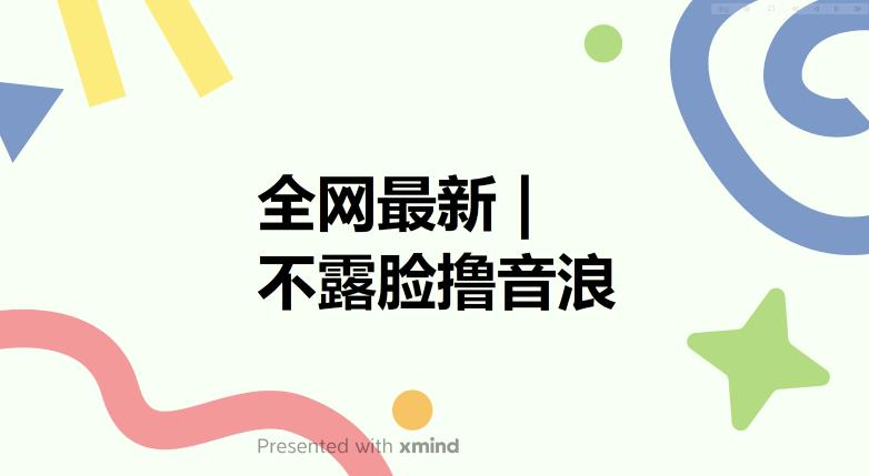 全网最新不露脸撸音浪，跑通自动化成交闭环，实现出单+收徒收益最大化【揭秘】-网赚36计