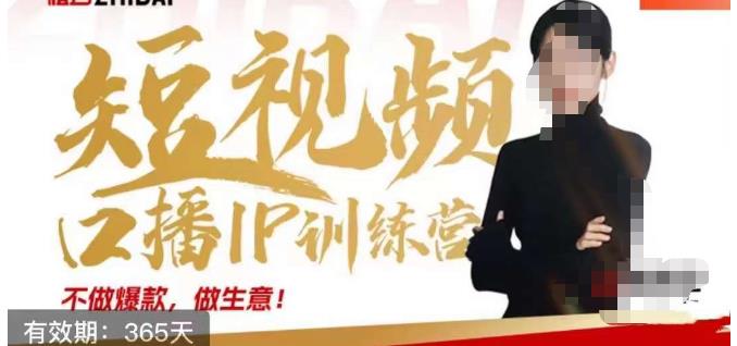 大实话IP圈周百见短视频口播IP训练营，讲透短视频创业核心方法-网赚36计