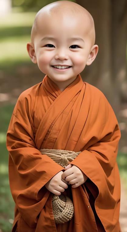 云天小和尚会说话,7天万粉(第3版教程),无需魔法,快速出爆款小和尚图片教程