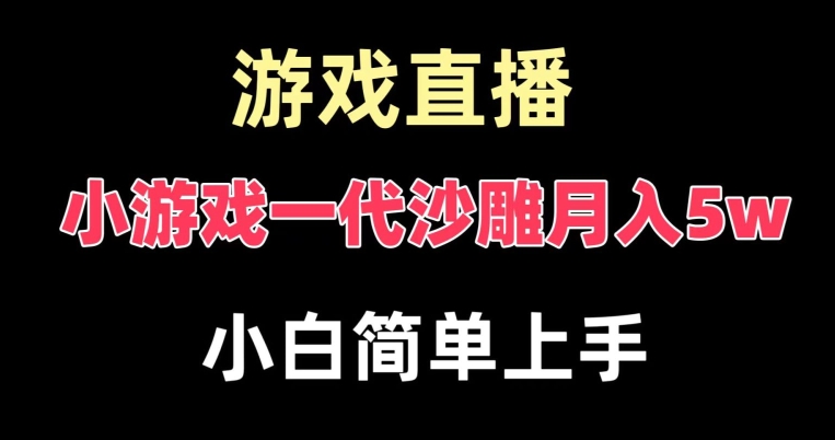 玩小游戏一代沙雕月入5w，爆裂变现，快速拿结果，高级保姆式教学【揭秘】-网赚36计