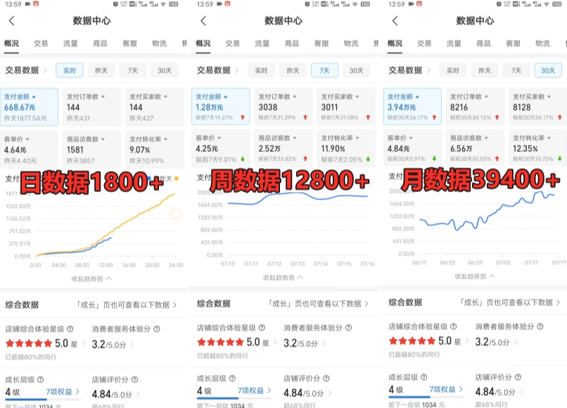 拼多多虚拟电商训练营月入30000+你也行，暴利稳定长久，副业首选-网赚36计