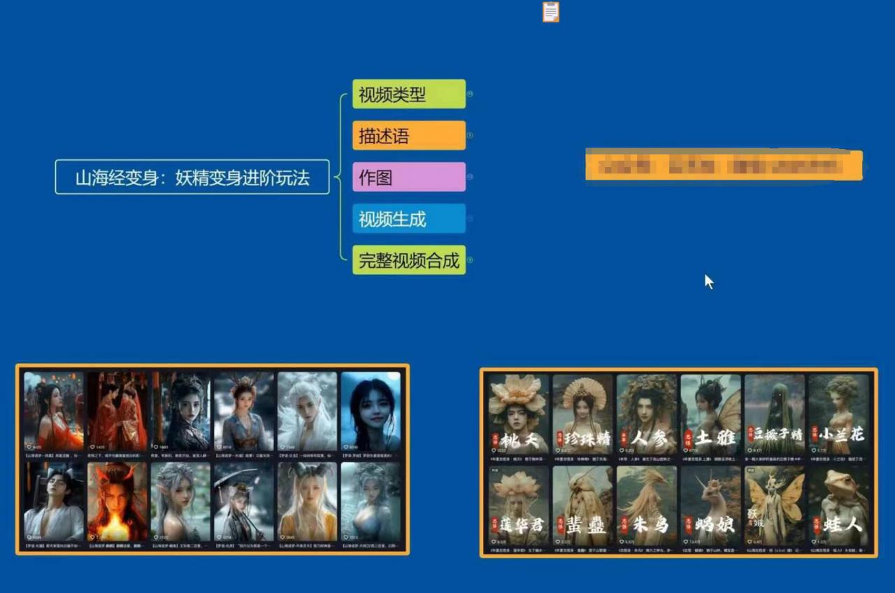 云天AI山海经变身视频教程，妖精变身进阶保姆级教学-网赚36计