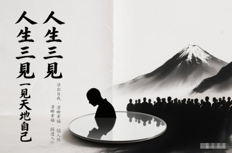 人生三见一见天地见众生见自己，活出自我拥有清晰幸福人生，搞透人性-网赚36计