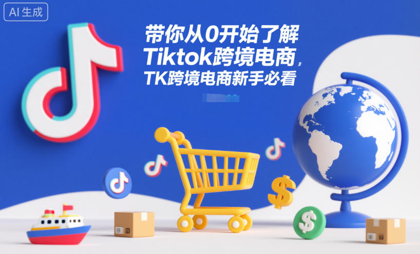 带你从0开始了解Tiktok跨境电商，TK跨境电商新手必看-网赚36计