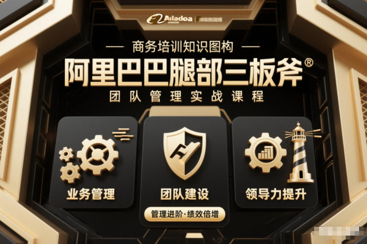 团队管理必学课程系列，阿里巴巴“腿部三板斧”-网赚36计