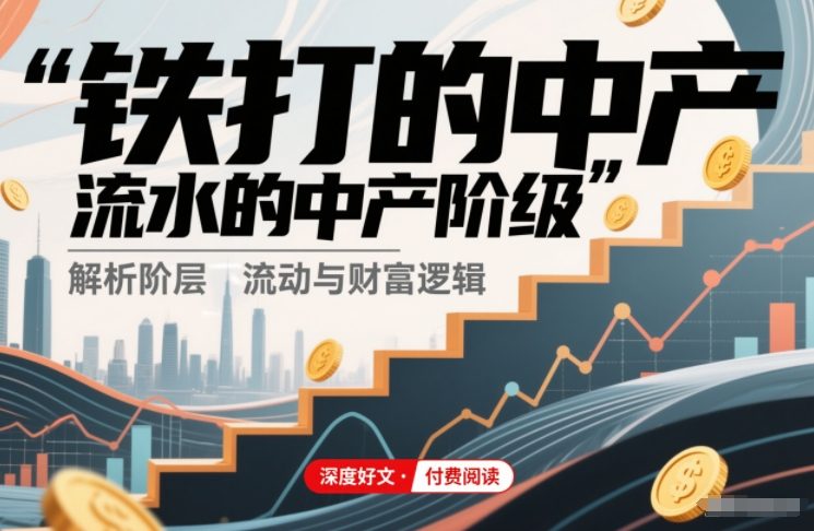 付费文章：铁打的中产，流水的中产阶级-网赚36计