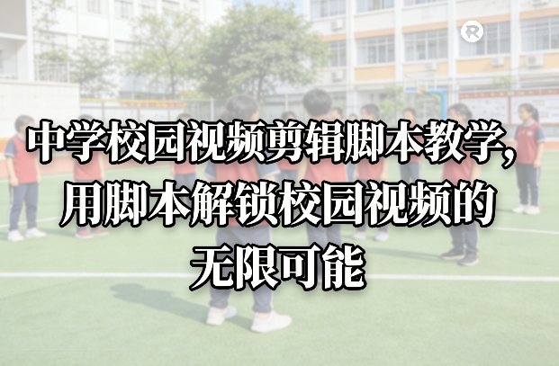 中学校园视频剪辑脚本教学，用脚本解锁校园视频的无限可能-网赚36计