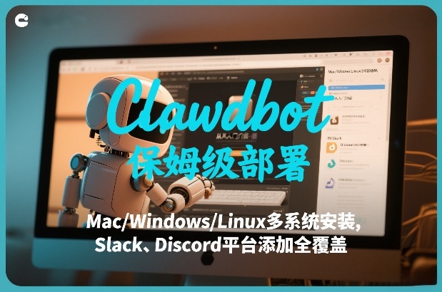 Clawdbot保姆级部署，从入门介绍、Mac/Windows/Linux多系统安装，到Slack、Discord平台添加全覆盖-网赚36计