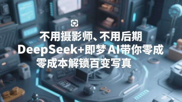 不用摄影师、不用后期，DeepSeek+即梦AI带你零成本解锁百变写真！-网赚36计