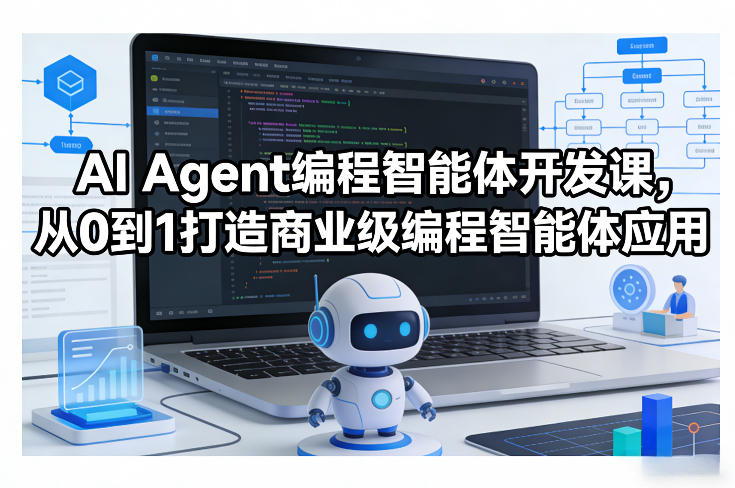 AI Agent编程智能体开发课，从0到1打造商业级编程智能体应用-网赚36计