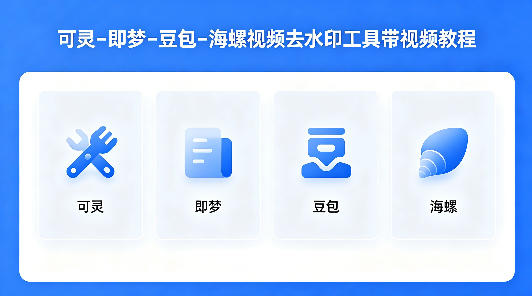 可灵–即梦–豆包–海螺视频去水印工具带视频教程-网赚36计
