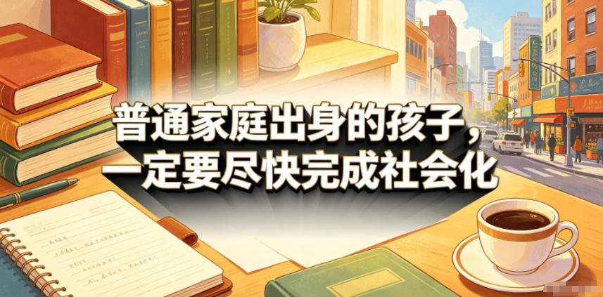 付费文章：普通家庭出身的孩子，一定要尽快完成社会化-网赚36计