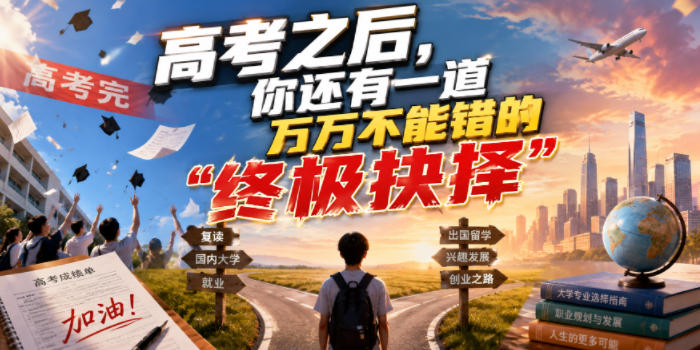 付费文章:高考之后,你还有一道万万不能错的“终极抉择”-网赚36计