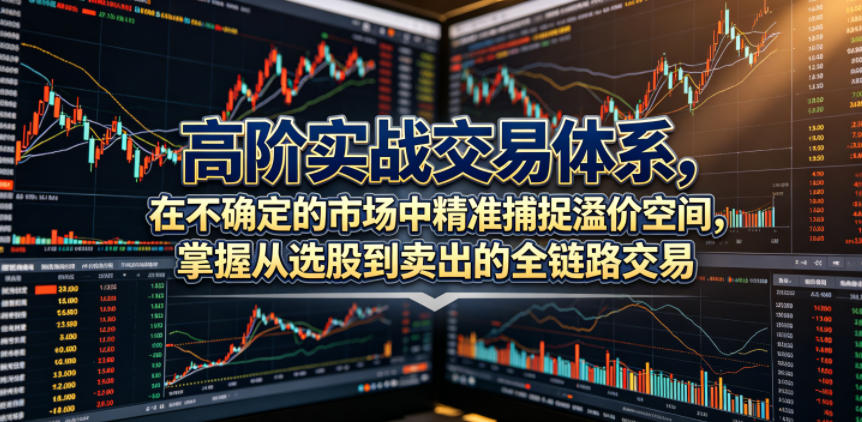 高阶实战交易体系,在不确定的市场中精准捕捉溢价空间,掌握从选股到卖出的全链路交易心法(更新6月)-网赚36计