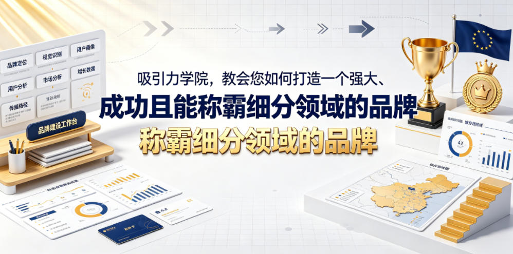吸引力学院,教会您如何打造一个强大、成功且能称霸细分领域的品牌!【原创双语字幕】-网赚36计