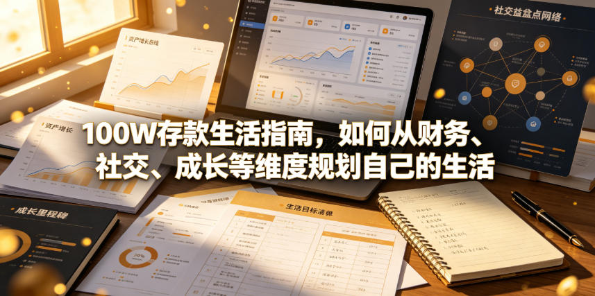 付费文章:100W存款生活指南,如何从财务、社交、成长等维度规划自己的生活-网赚36计
