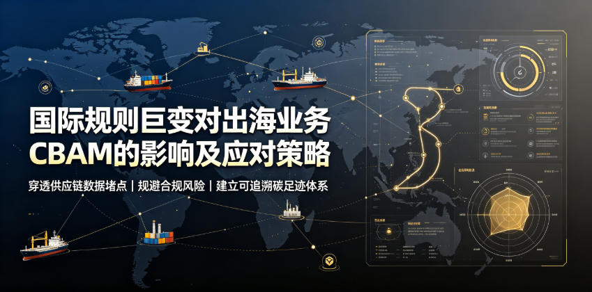 国际规则巨变对出海业务CBAM的影响及应对策略，帮助企业穿透供应链数据堵点，规避合规风险-网赚36计