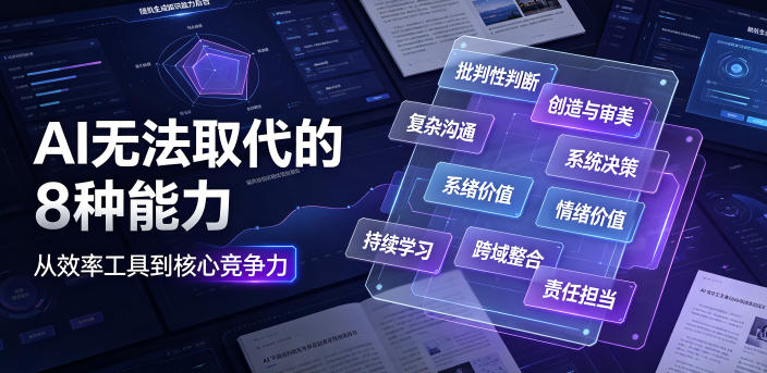 付费文章:AI无法取代的8种能力-网赚36计