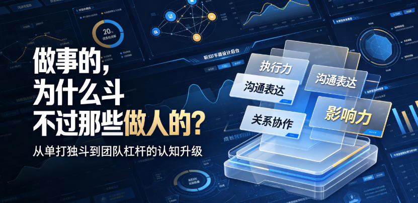 付费文章:做事的,为什么斗不过那些做人的?-网赚36计