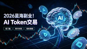 2026全新风口副业｜AI智能Token交易，空闲时间轻松 賺 收益，无需全天盯盘【揭秘】-网赚36计