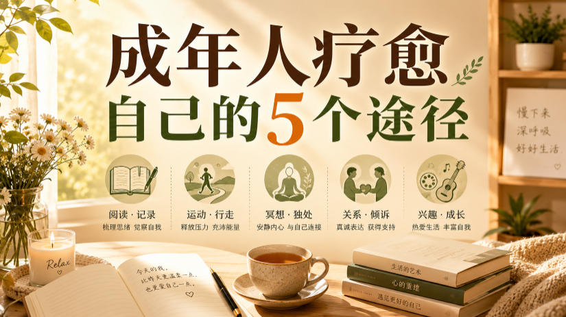 付费文章：成年人疗愈自己的5个途径-网赚36计
