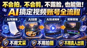 AI短视频起号实战项目，用AI做视频起号，45天涨粉12W，一条广告8.5k，广告接到手软，引流、变现两不误！-网赚36计