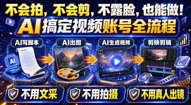 AI短视频起号实战项目，用AI做视频起号，45天涨粉12W，一条广告8.5k，广告接到手软，引流、变现两不误！-网赚36计