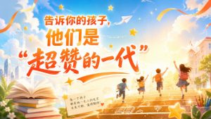 某付费社群专属文章：告诉你的孩子，他们是“超赞的一代”。-网赚36计