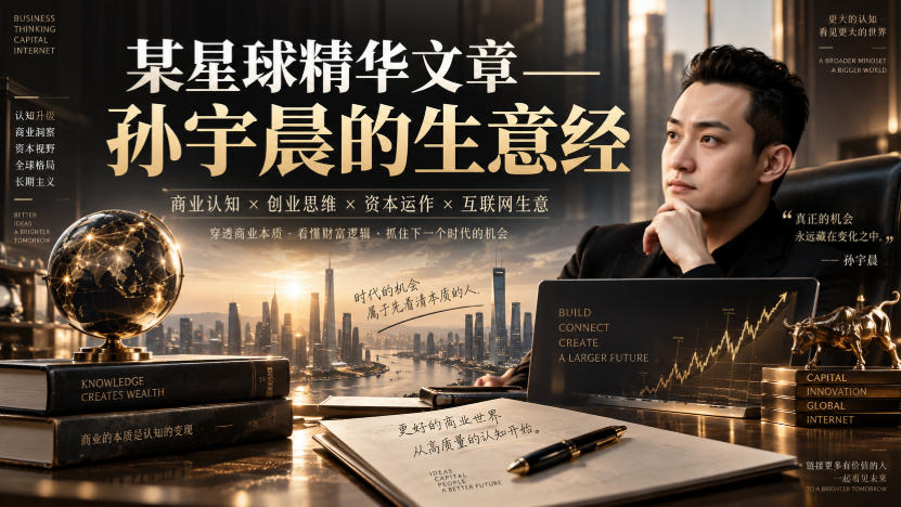 某星球精华文章——孙宇晨的生意经-网赚36计