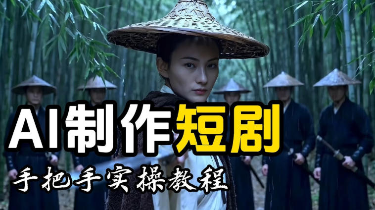 【保姆级手把手教程】AI短剧制作完整流程教学,从小白零基础到成片大神-网赚36计