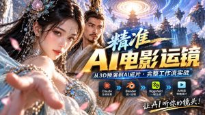 AI视频终于能精准运镜了！Claude+Blender+Higgsfield免费插件实测-网赚36计