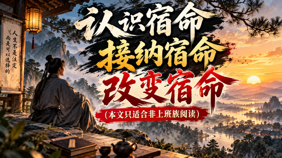 某公众号付费文章：认识宿命，接纳宿命，改变宿命（本文只适合非上班族阅读）-网赚36计