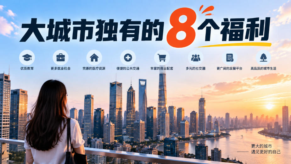 某公众号付费文章：大城市独有的8个福利-网赚36计