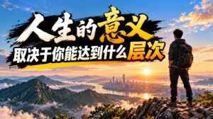 某公众号付费文章：人生的意义，取决于你能达到什么层次-网赚36计