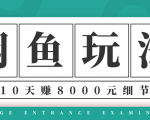 龟课·闲鱼项目玩法实战班第12期,操作10天左右利润有8000元细节玩法-网赚36计
