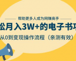 狂赚计划:轻松月入3W+的电子书项目,从0到变现操作流程,亲测有效-网赚36计