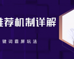 B站推荐机制详解，利用推荐系统反哺自身，视频关键词霸屏玩法（共2节视频）-网赚36计