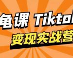 龟课·TikTok变现实战训练营线上第1期,多种变现模式,轻松赚美刀-网赚36计