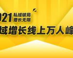 2021私域增长万人峰会：新一年私域最新玩法，6个大咖分享他们最新实战经验-网赚36计