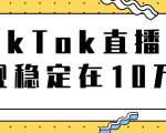 TikTok直播场观稳定在10万,导流独立站转化率1:5000实操讲解-网赚36计