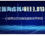 黄岛主·淘宝蓝海虚拟项目3.0,小白宝妈零基础的都可以做到月入过万-网赚36计