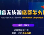蟹老板·抖音无货源店群怎么做，吊打市面一大片《抖音无货源店群》的课程-网赚36计