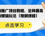 百家书籍推广项目教程，全网最高单价自媒体玩法【视频课程】-网赚36计