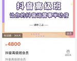 抖音直播间速爆集训班，让你的抖音运营事半功倍 原价4800元-网赚36计