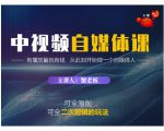 蟹老板·中视频自媒体训练课，可全原创可全二次剪辑的玩法，有播放量就有钱-网赚36计